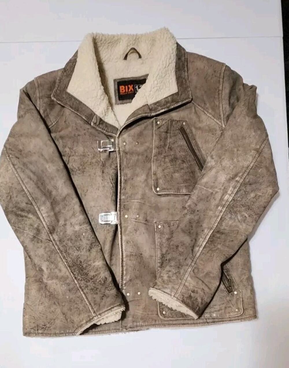 Bix 13 Premium Quality Leather Jacket Size 46